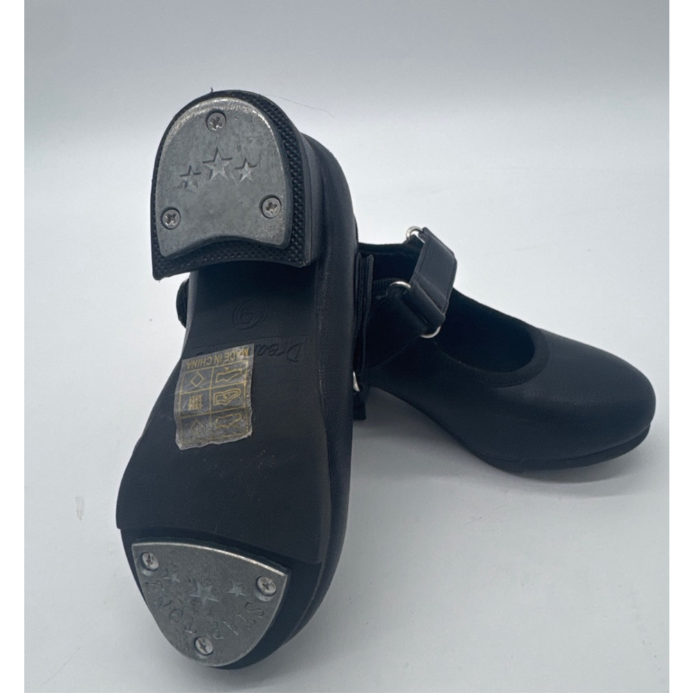 DREAM PAIRS Dance TAP Shoes Black Size 9C